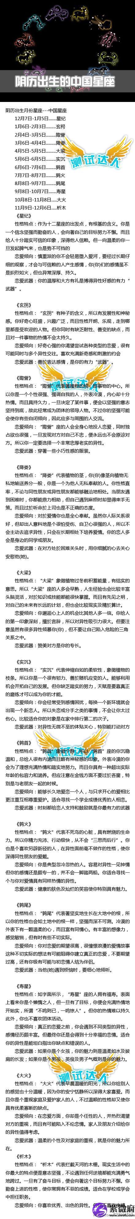 几月份是属于什么星座