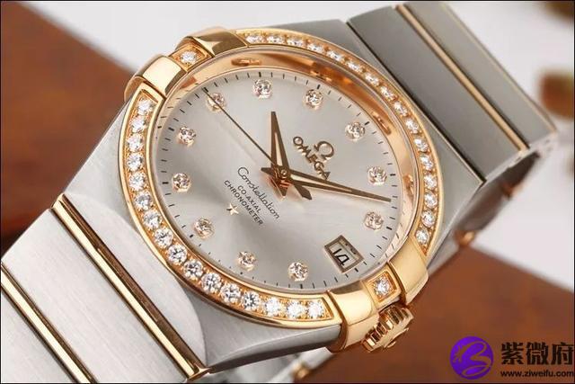 欧米茄星座镶钻