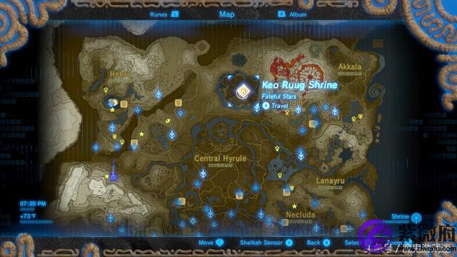 荒野之息迷失森林 星座