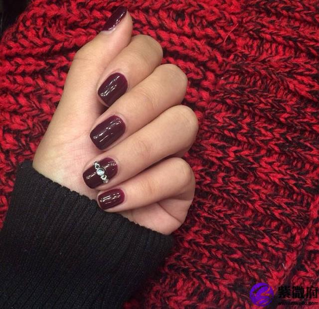 十二星座的美甲图片卡通图片